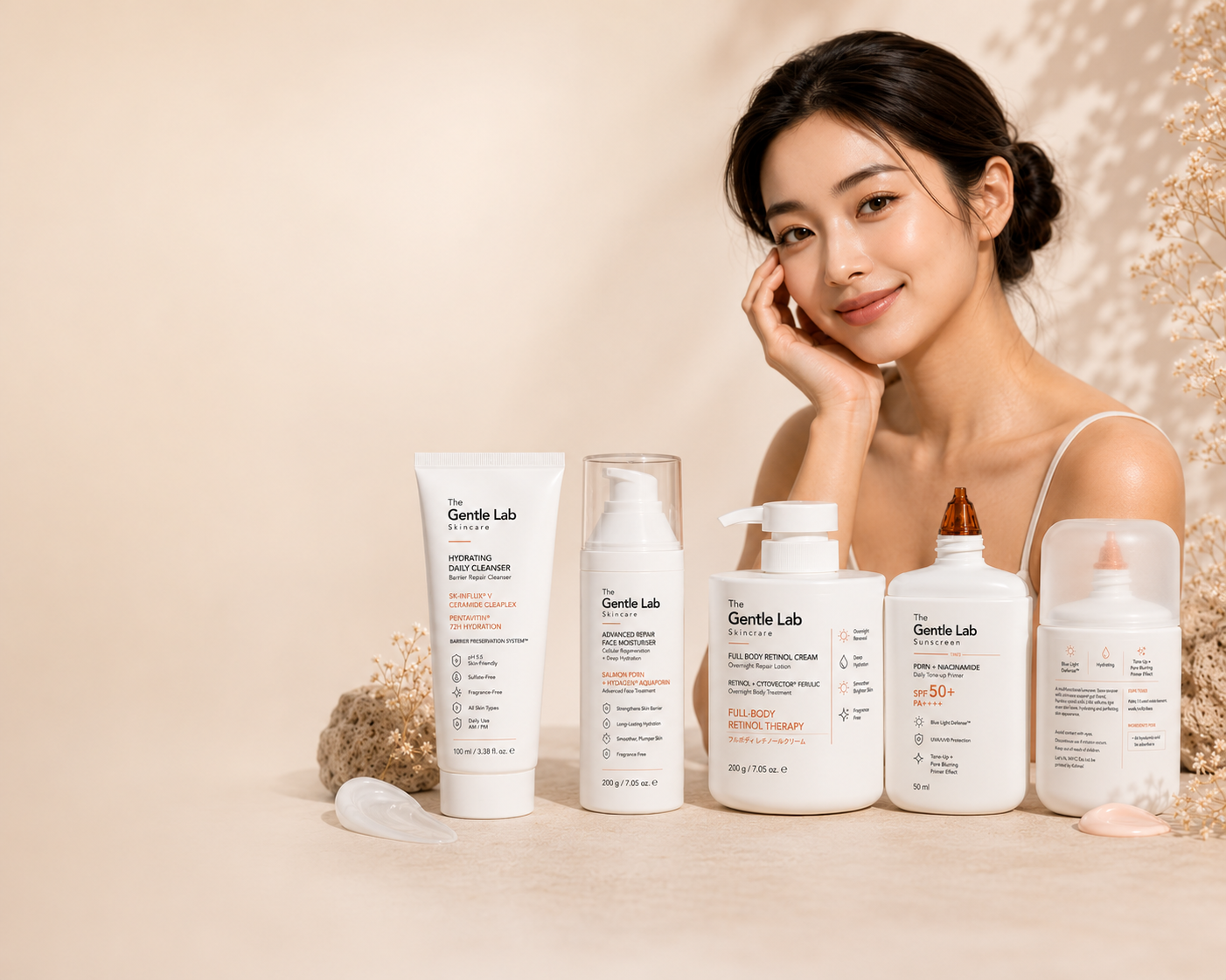 The Gentle Lab — Science-led, Skin-first Skincare, Made in Japan